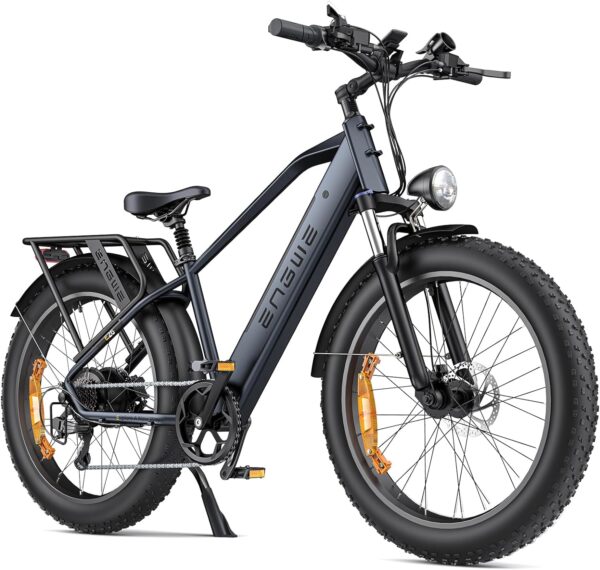 ENGWE E26 Vélo électrique VTT tout-terrain 26 pouces, batterie amovible 48V 16Ah, autonomie 140 km, 7 vitesses