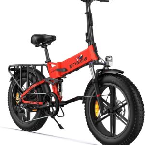 ENGWE Vélo Électrique Pliable 20 Pouces, Batterie 48V 13Ah, Moteur 250W, Autonomie jusqu'à 120 km