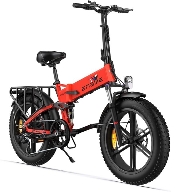 ENGWE Vélo Électrique Pliable 20 Pouces, Batterie 48V 13Ah, Moteur 250W, Autonomie jusqu'à 120 km