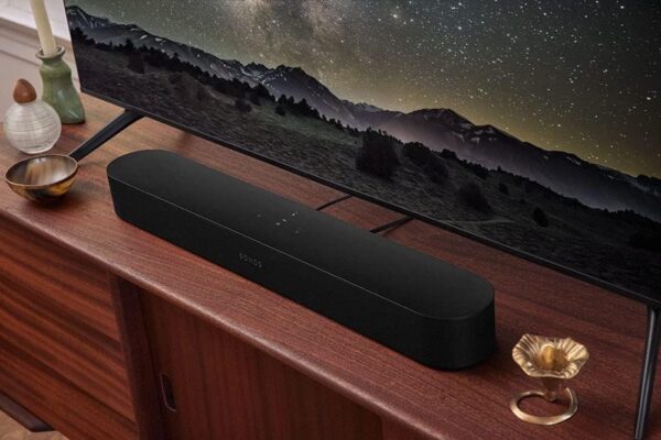 Sonos Beam (Gen 2) Barre de Son compacte avec Dolby Atmos, Contrôle Vocal - Noire – Image 3