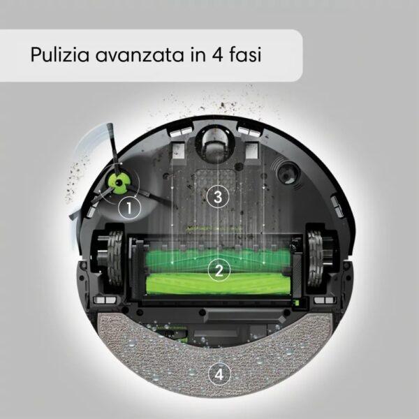 iRobot Roomba Combo j9+ - Robot Aspirateur Laveur avec Station Automatique et Navigation Précise – Image 5