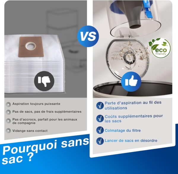 ECOVACS DEEBOT N20 Plus - Robot Aspirateur Laveur 8000Pa avec Vidange Auto – Image 2