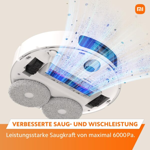 Xiaomi Robot Vacuum X20+ – Aspirateur Robot 6000 Pa avec Station Tout-en-Un et Autonettoyage – Image 5