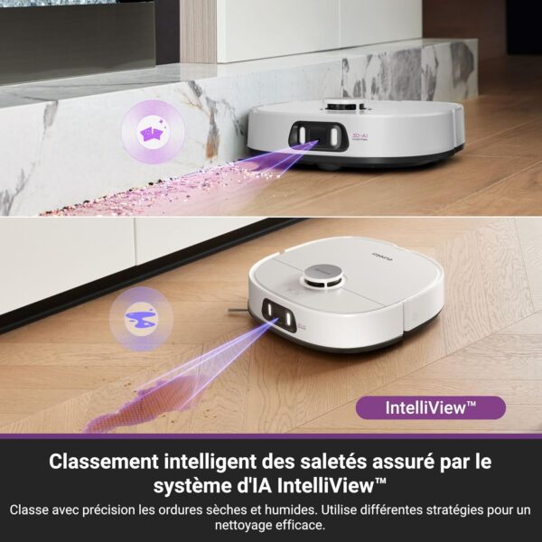 Eureka J15 Pro Ultra - Robot Aspirateur Laveur 16 200 Pa | Nettoyage & Lavage Auto – Image 4