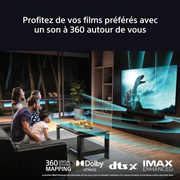 Sony BRAVIA Theatre Bar 9 – Barre de Son Dolby Atmos®, 13 Haut-parleurs, Wi-Fi®, Bluetooth®, 360 Spatial Sound Mapping – Image 6