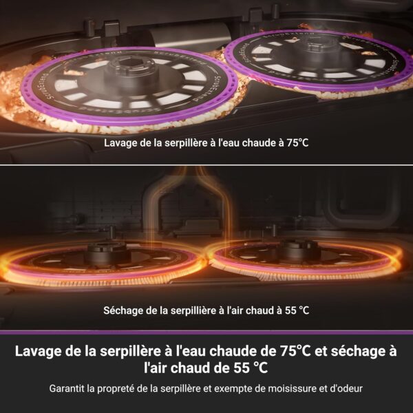 Eureka J15 Pro Ultra - Robot Aspirateur Laveur 16 200 Pa | Nettoyage & Lavage Auto – Image 3