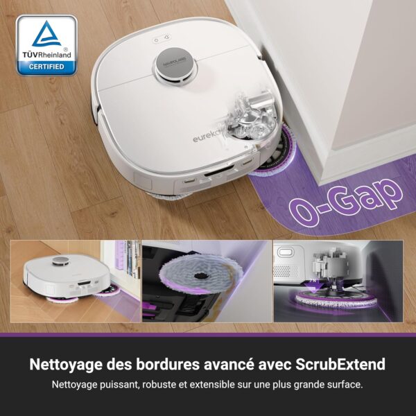 Eureka J15 Pro Ultra - Robot Aspirateur Laveur 16 200 Pa | Nettoyage & Lavage Auto – Image 5