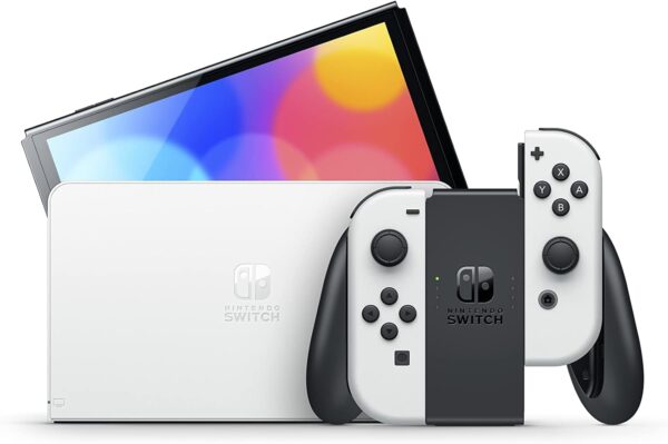 Nintendo Console Switch (modèle OLED) blanche – Image 7
