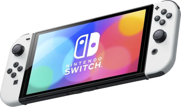 Nintendo Console Switch (modèle OLED) blanche – Image 5
