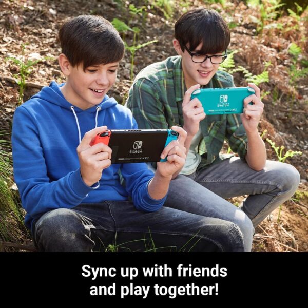 NINTENDO Switch Console de Jeux Portables 15,8 cm (6.2") 32 Go Écran Tactile WiFi Bleu, Gris, Rouge – Image 3