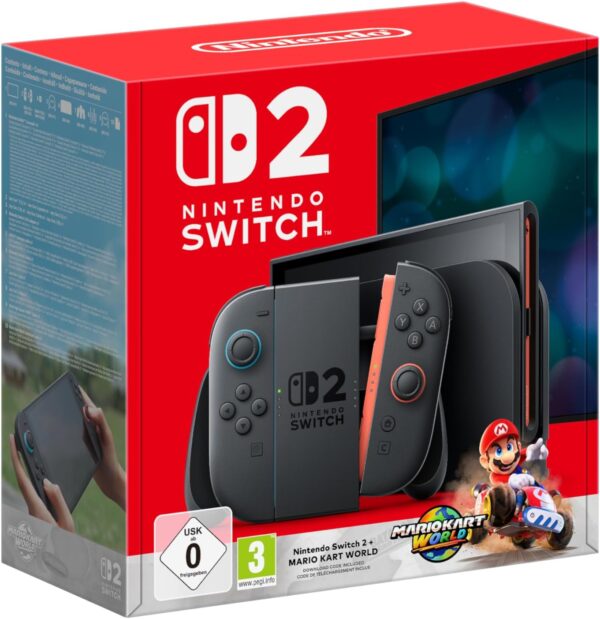 Pack Nintendo Switch 2 + Mario Kart World - Édition limitée avec contenu bonus