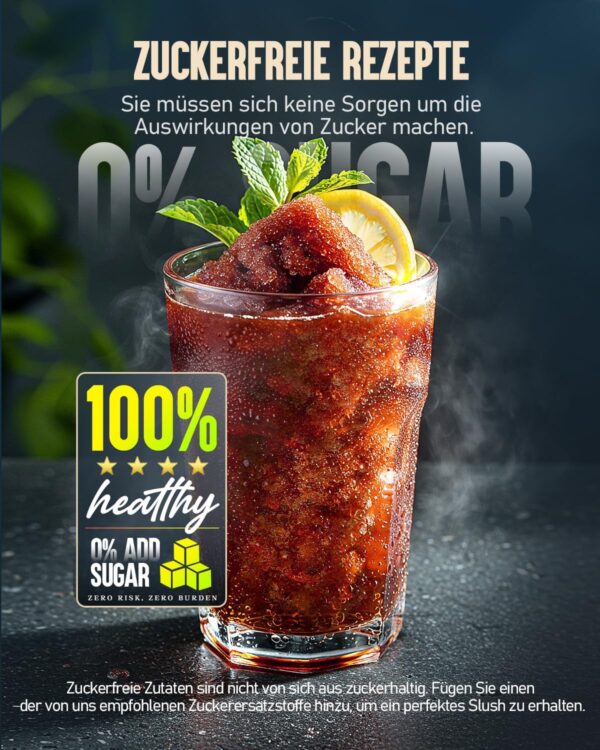 INOVIVA Machine à grandir de 2,6 l, pas besoin de glace, slushie pour la maison avec auto-nettoyage, 5 modes préréglés, slushies, milkshakes, frappés et cocktails congelés (mis à jour) – Image 4