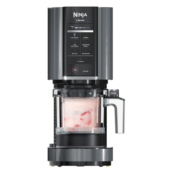 Sorbetière Ninja CREAMi noire - Appareil à glace maison 7-en-1 avec pots inclus