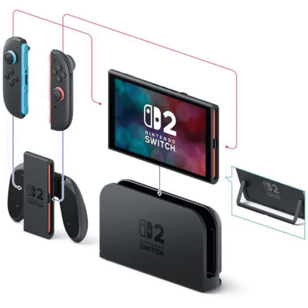 Pack Nintendo : Console Nintendo Switch 2 + Mario Kart World (Code) + Donkey Kong Bananza – Image 7