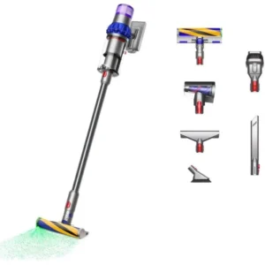 DYSON V15 Fluffy - Aspirateur Balai sans fil - 240 AW d'aspiration - Lumière intégrée