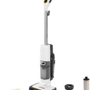 Kärcher SCV 4 Steam Vac : Aspirateur Vapeur 3-en-1, 1600W, Auto-Nettoyant