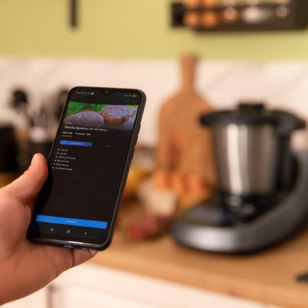 Cecotec Robot de Cuisine Multifonction Mambo Touch - 1600 W, 37 Fonctions – Image 4