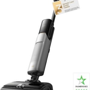 MOVA X4 Pro : Aspirateur Laveur 20 000 Pa, Lavage Eau Chaude 80°C, 45 Min