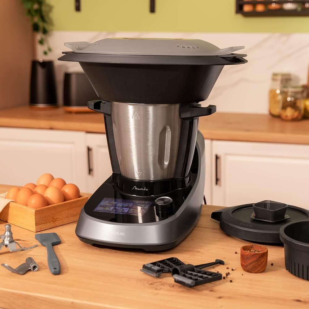 Cecotec Robot de Cuisine Multifonction Mambo Touch - 1600 W, 37 Fonctions – Image 2