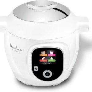 Moulinex Cookeo+ : Multicuiseur 6L, 80 Recettes, 1600W, Blanc