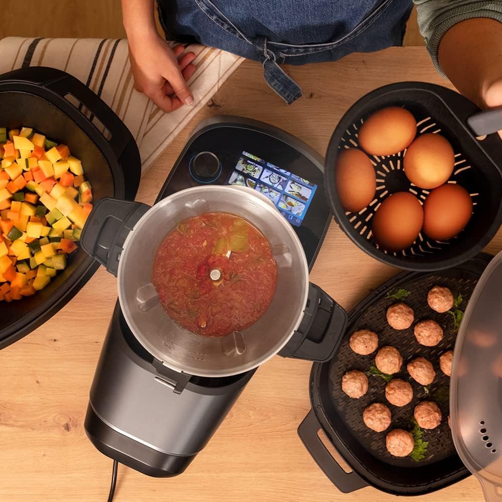 Cecotec Robot de Cuisine Multifonction Mambo Touch - 1600 W, 37 Fonctions – Image 3