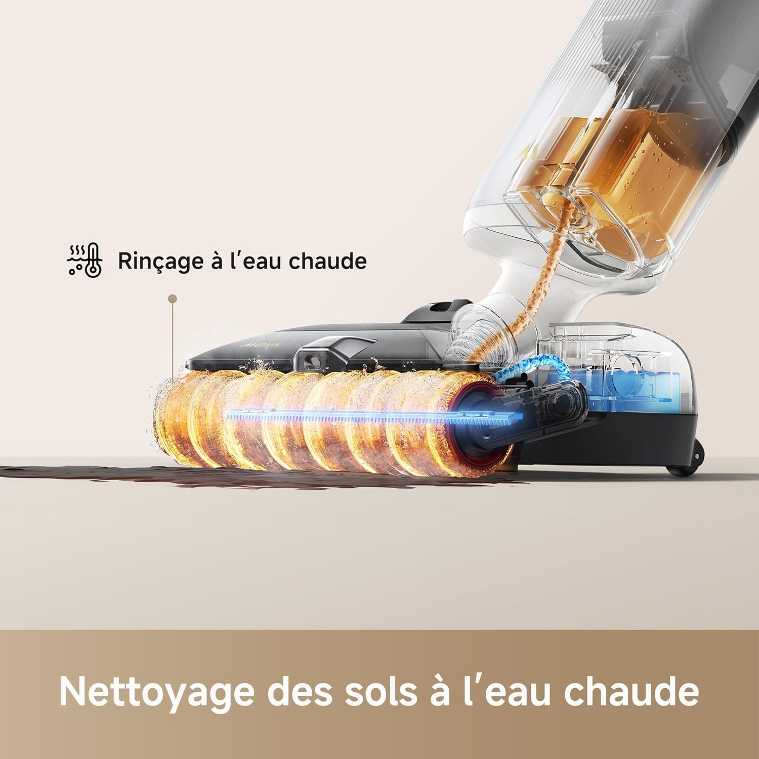 MOVA X4 Pro, Aspirateur Laveur sans Fil avec Lavage à l'eau Chaude – Image 10