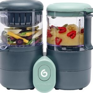 Babymoov Nutribaby One : Robot Cuiseur Bébé 4 en 1, 2L, 500W