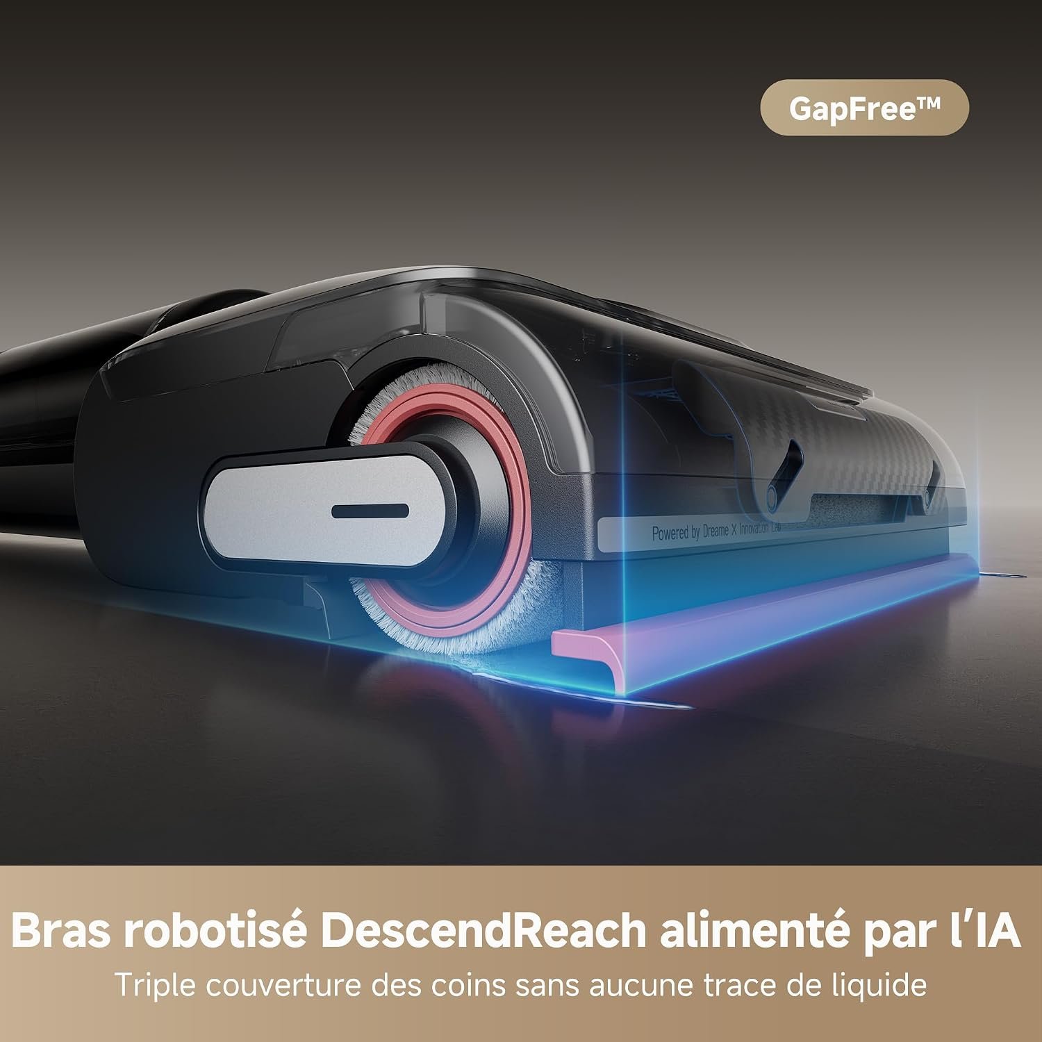 dreame H15 Pro Aspirateur Laveur, Bras robotisé AI, couv. Triple arête – Image 9