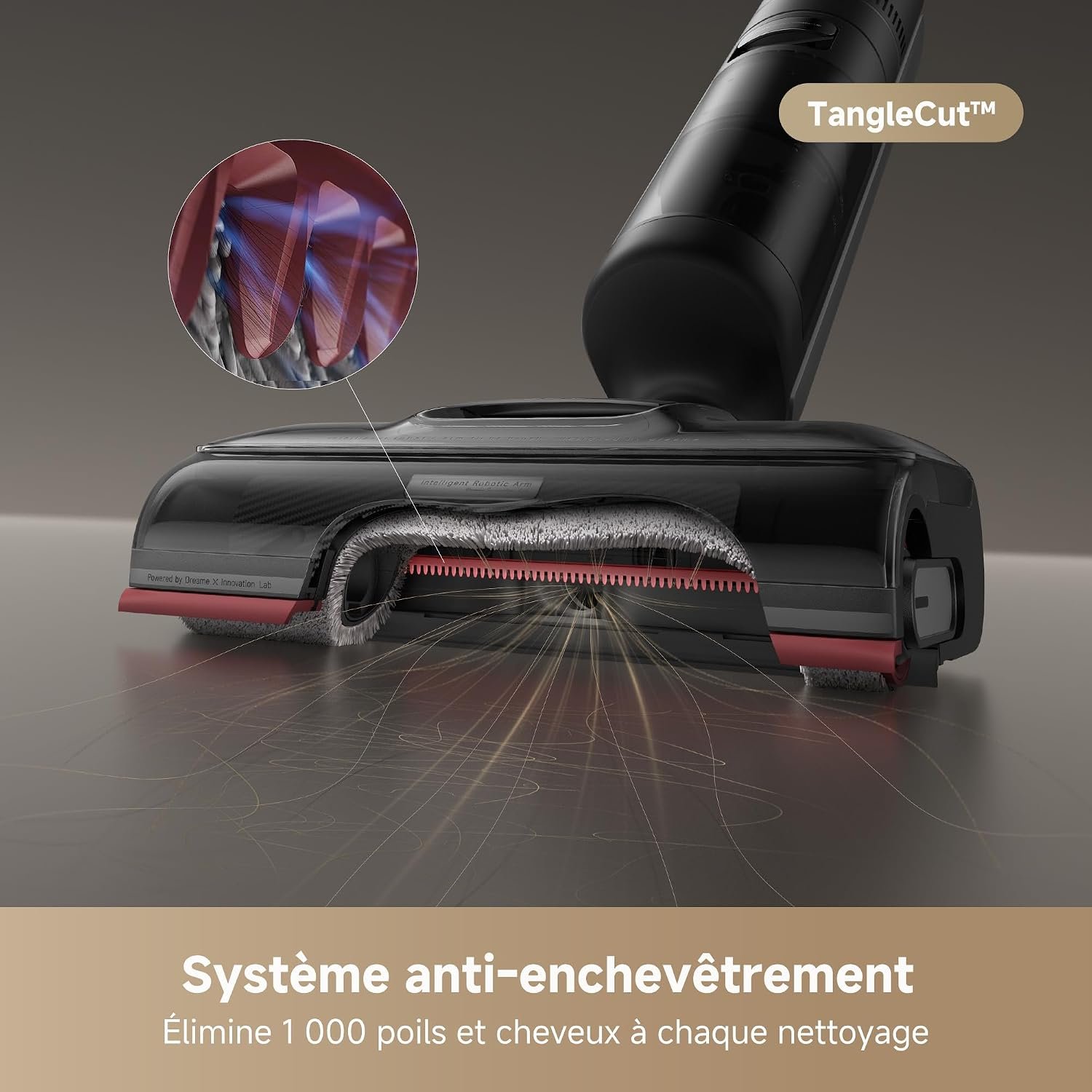 dreame H15 Pro Aspirateur Laveur, Bras robotisé AI, couv. Triple arête – Image 8