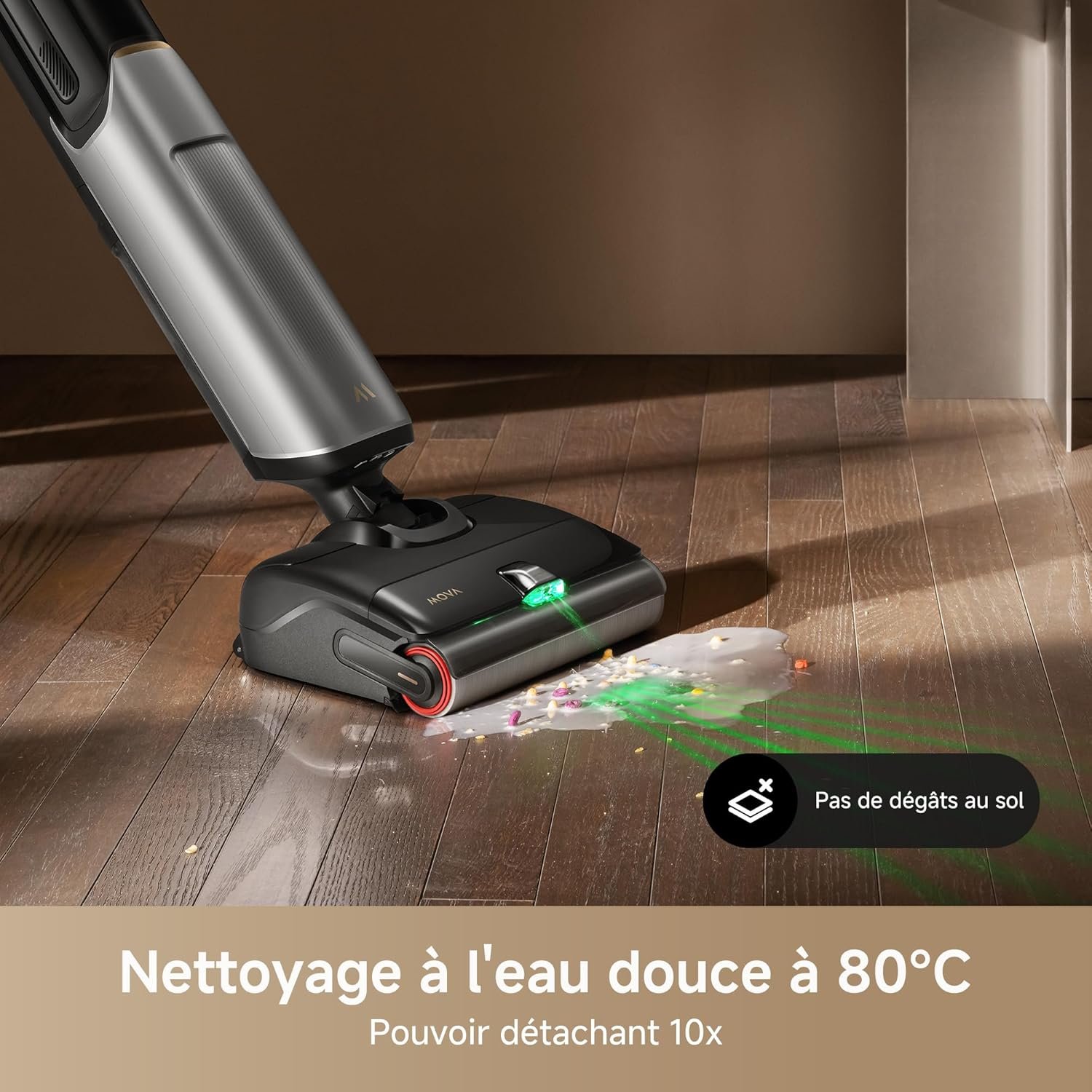 MOVA X4 Pro, Aspirateur Laveur sans Fil avec Lavage à l'eau Chaude – Image 11