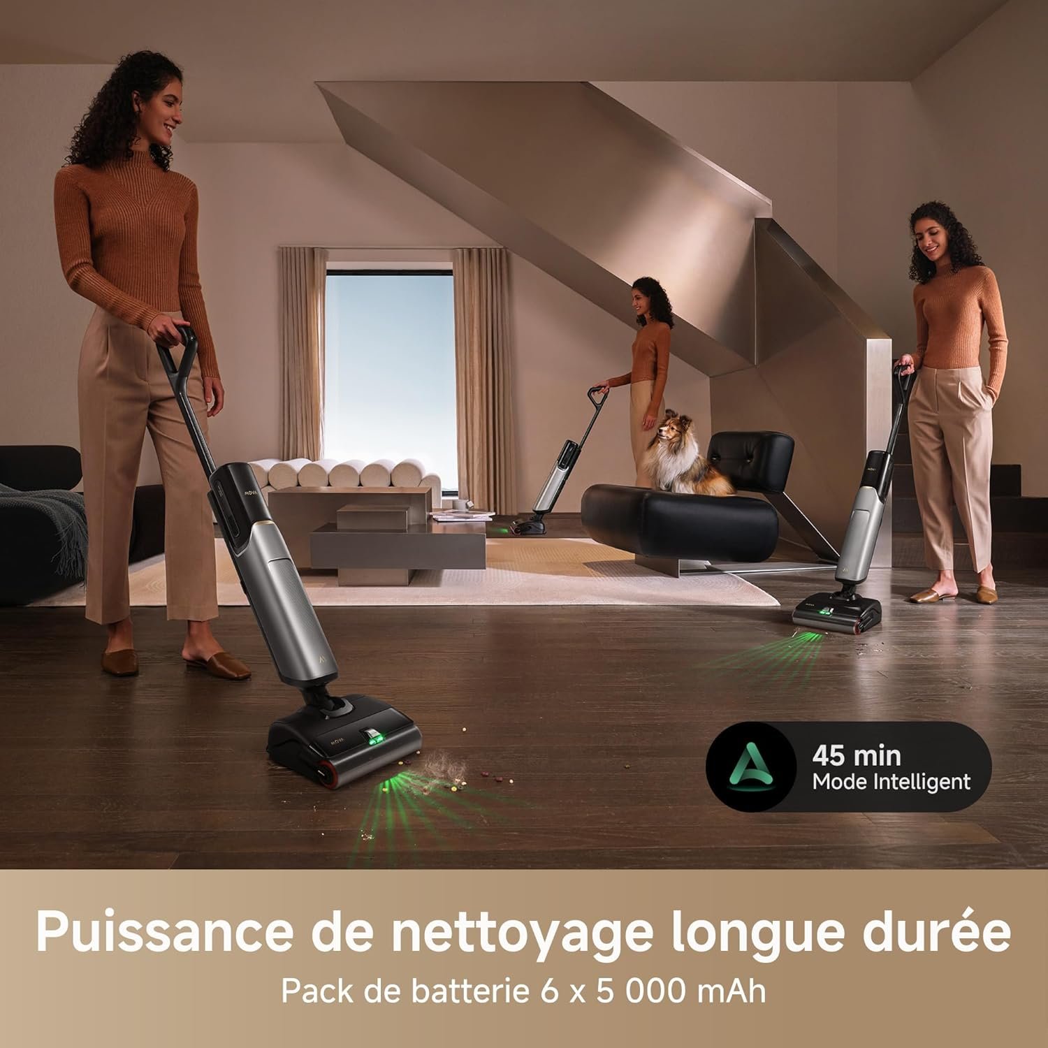 MOVA X4 Pro, Aspirateur Laveur sans Fil avec Lavage à l'eau Chaude – Image 3
